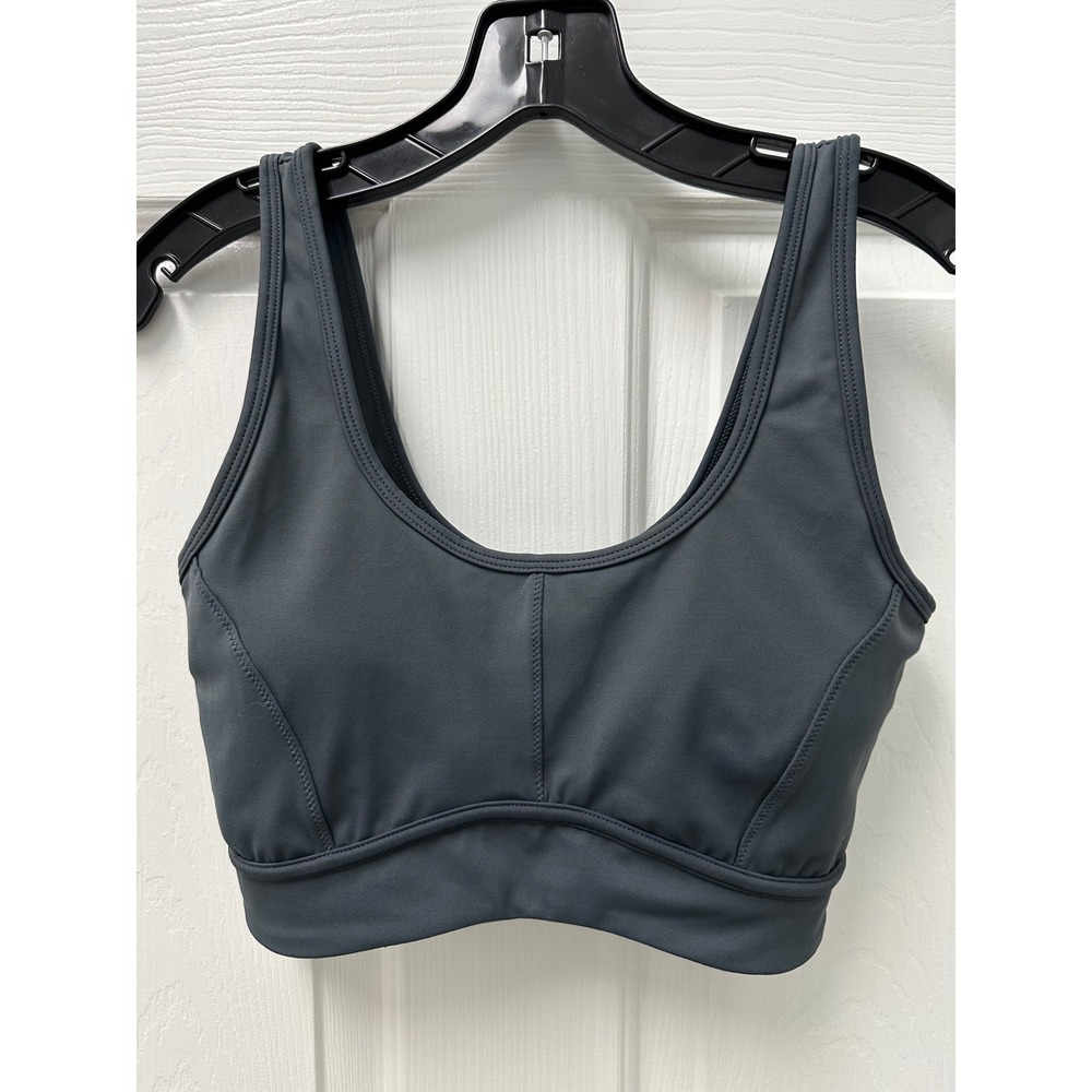 Allfenix Sports Bra Dark Gray Size Medium